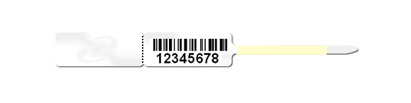 Printed example of Jewellery barcode